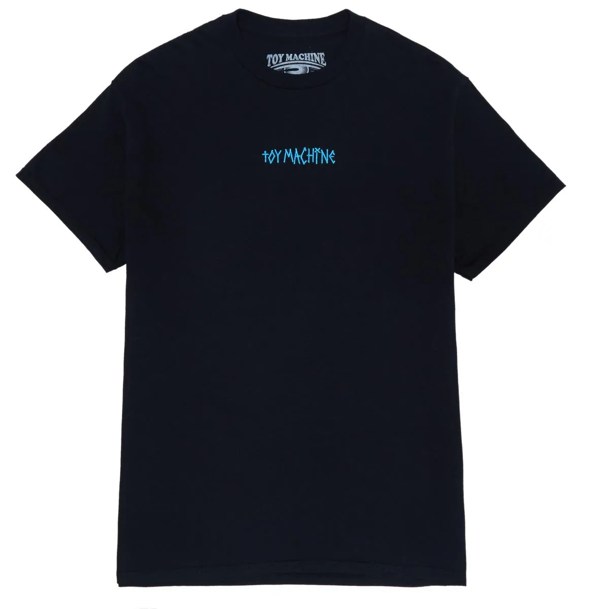 Copiers Toy Machine Triple Fist Embroidered T-Shirt - Black Organic Food