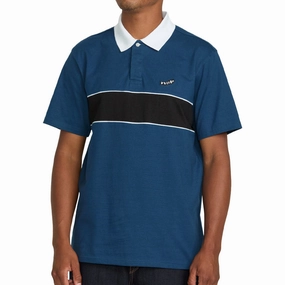 Cosplay Volcom Gemstone Polo Shirt - Deep Blue Music