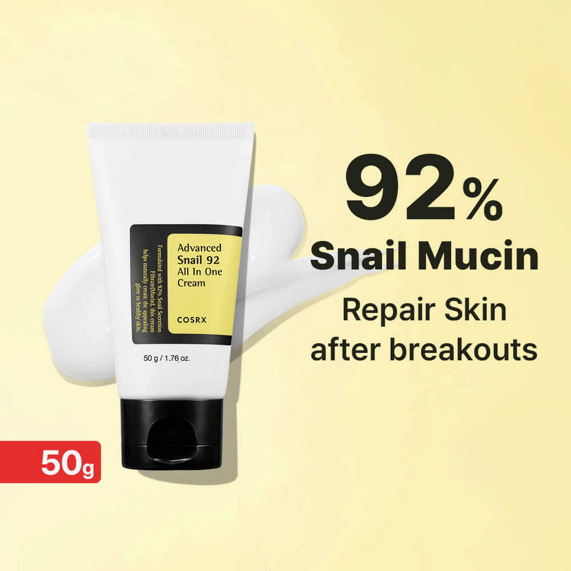 Cosrx Advanced Snail 92 All In One Cream Tube 50g