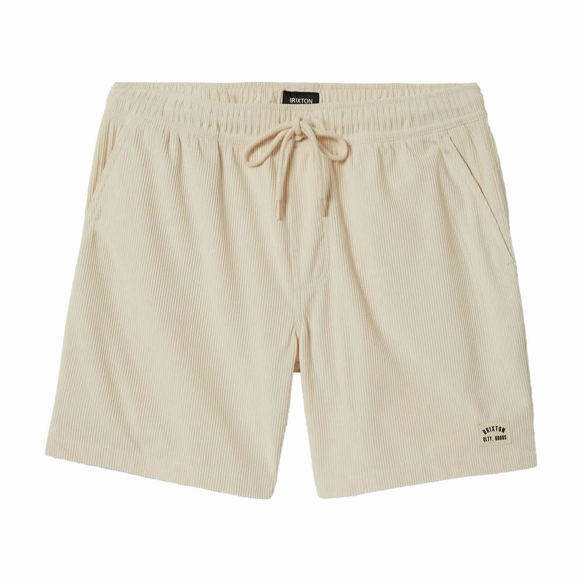 Cotton Clothing Brixton Everyday Corduroy Shorts - Whitecap Jumpsuits