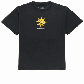 Courses Primitive Burnt Heavyweight T-Shirt - Black Music Artists