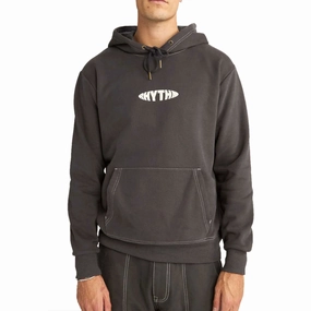 Courses Rhythm Contrast Stitch Hoodie - Charcoal Fragrances