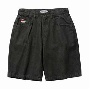 Craft Materials Evisen Sushi Denim Shorts - Black Fashion Staples