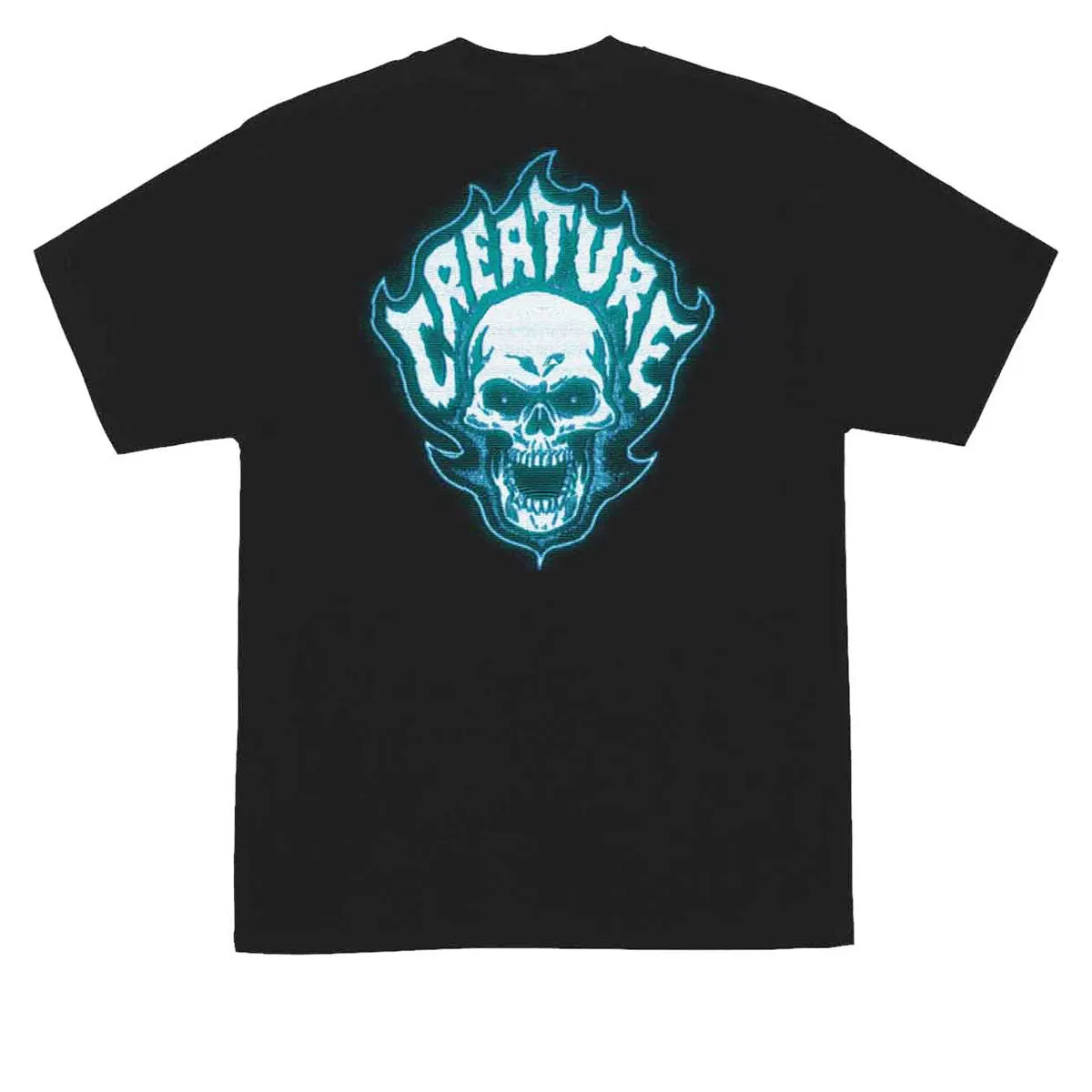 Creature Bonehead Glitch T-Shirt - Charcoal Bar Supplies Hospitality Supplies