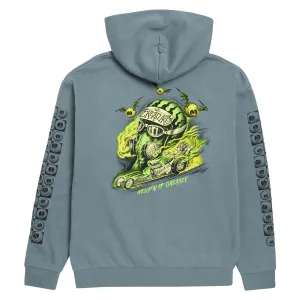 Creature Crash and Burn Hoodie - Blue Magic Affordable Fashion Snacks