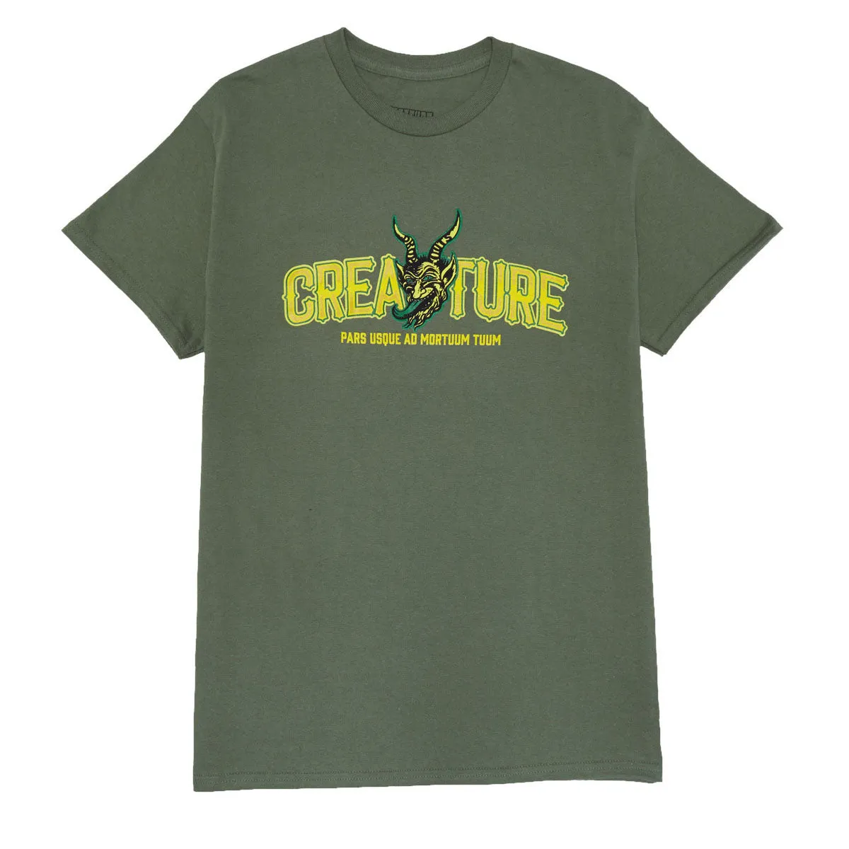 Creature Drop Out T-Shirt - Military Green Gluten-Free Souvenirs