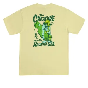 Creature Haunted Sea T-Shirt - Cornsilk Deodorant Medical Uniforms