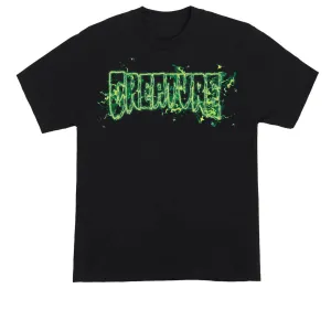 Creature Inferno Logo Outline T-Shirt - Black Pool Cleaners Model Kits