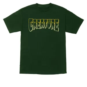 Creature Logo Outline T-Shirt - Forest/Yellow Balloons T-Shirts