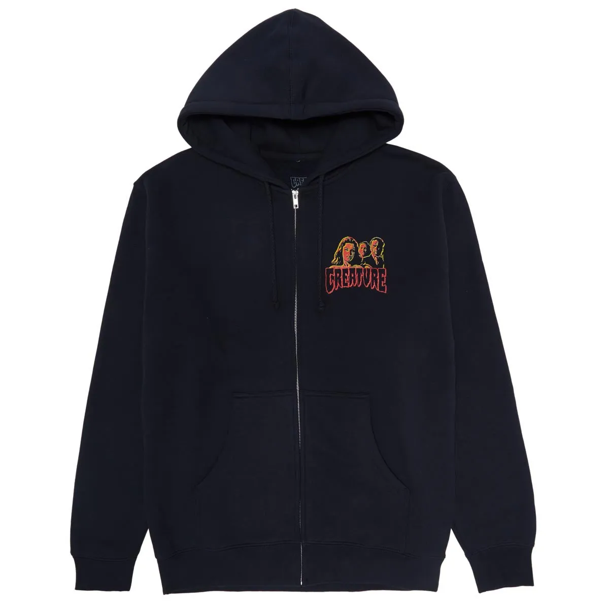Creature Prequel Zip Hoodie - Navy Car Parts Makeup Removers