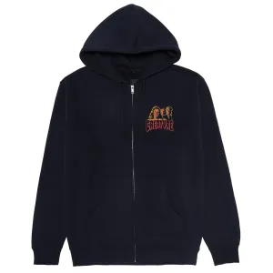 Creature Prequel Zip Hoodie - Navy Car Parts Makeup Removers