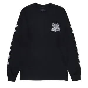 Creature Resurrection XX Long Sleeve T-Shirt - Black Tissue Paper Vitamins