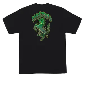 Creature Straight Away T-Shirt - Black Organic Food Towels