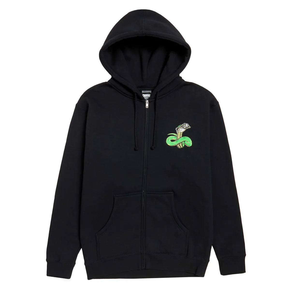 Creature Strike Fast Relic Zip Hoodie - Black Batteries Diving Boards