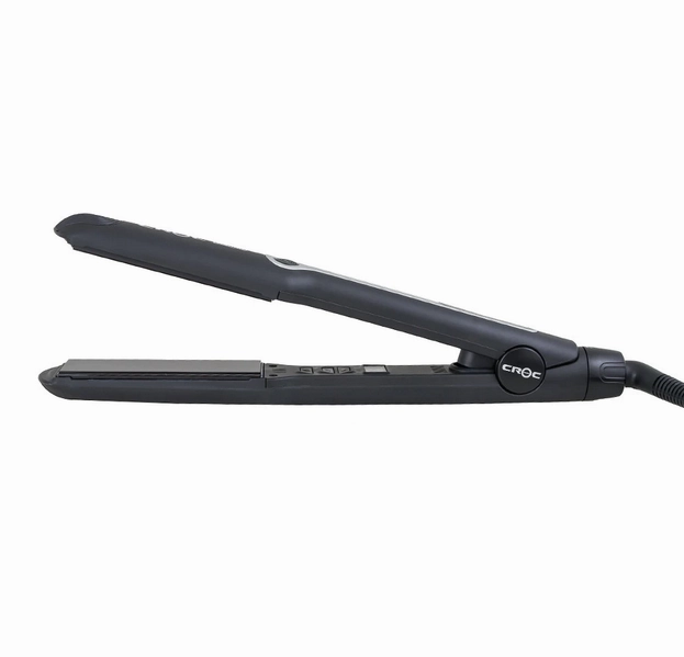 Croc Hybrid Flat Iron 1" Black