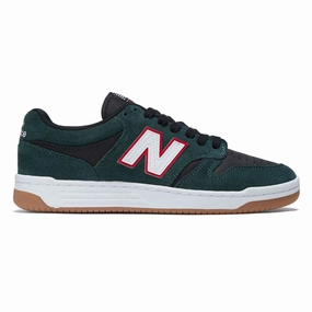 Cruise Ships New Balance 480 Foy Shoes - Forest Green Stamps