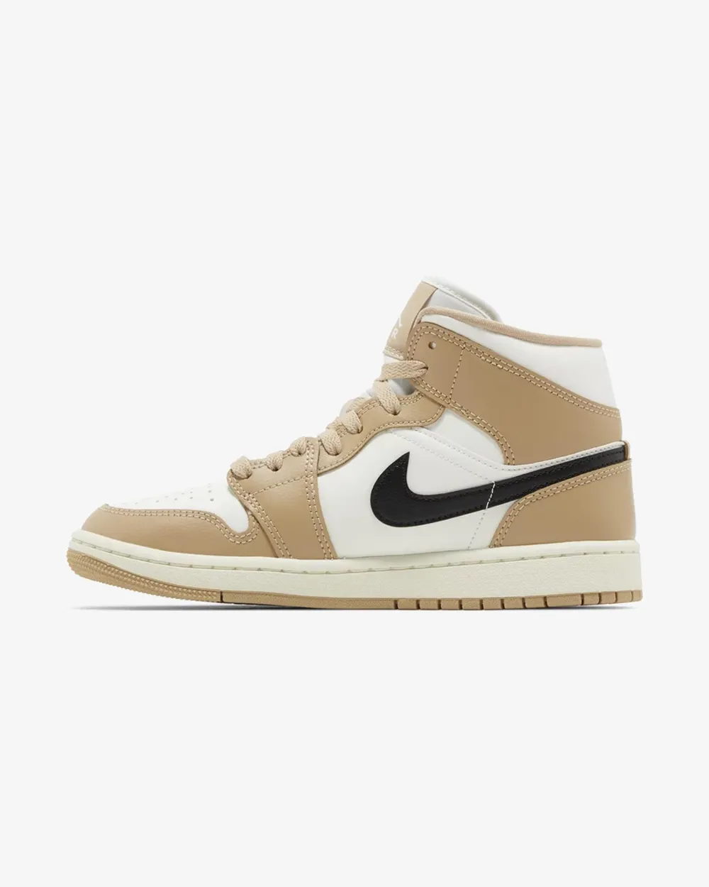 Cushy NIKE AIR JORDAN1 MID SE WMNS DESERT SAIL