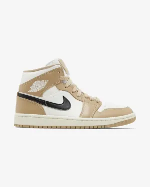 NIKE AIR JORDAN1 MID SE WMNS DESERT SAIL All-Day Stability