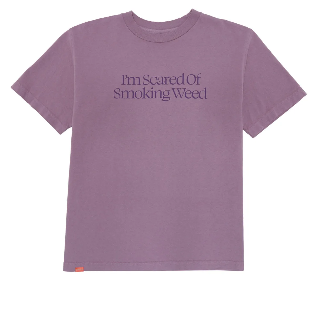 Customizable Jacuzzi Unlimited Scared Weed T-Shirt - Lavender Tickets