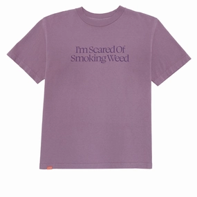 Customizable Jacuzzi Unlimited Scared Weed T-Shirt - Lavender Tickets