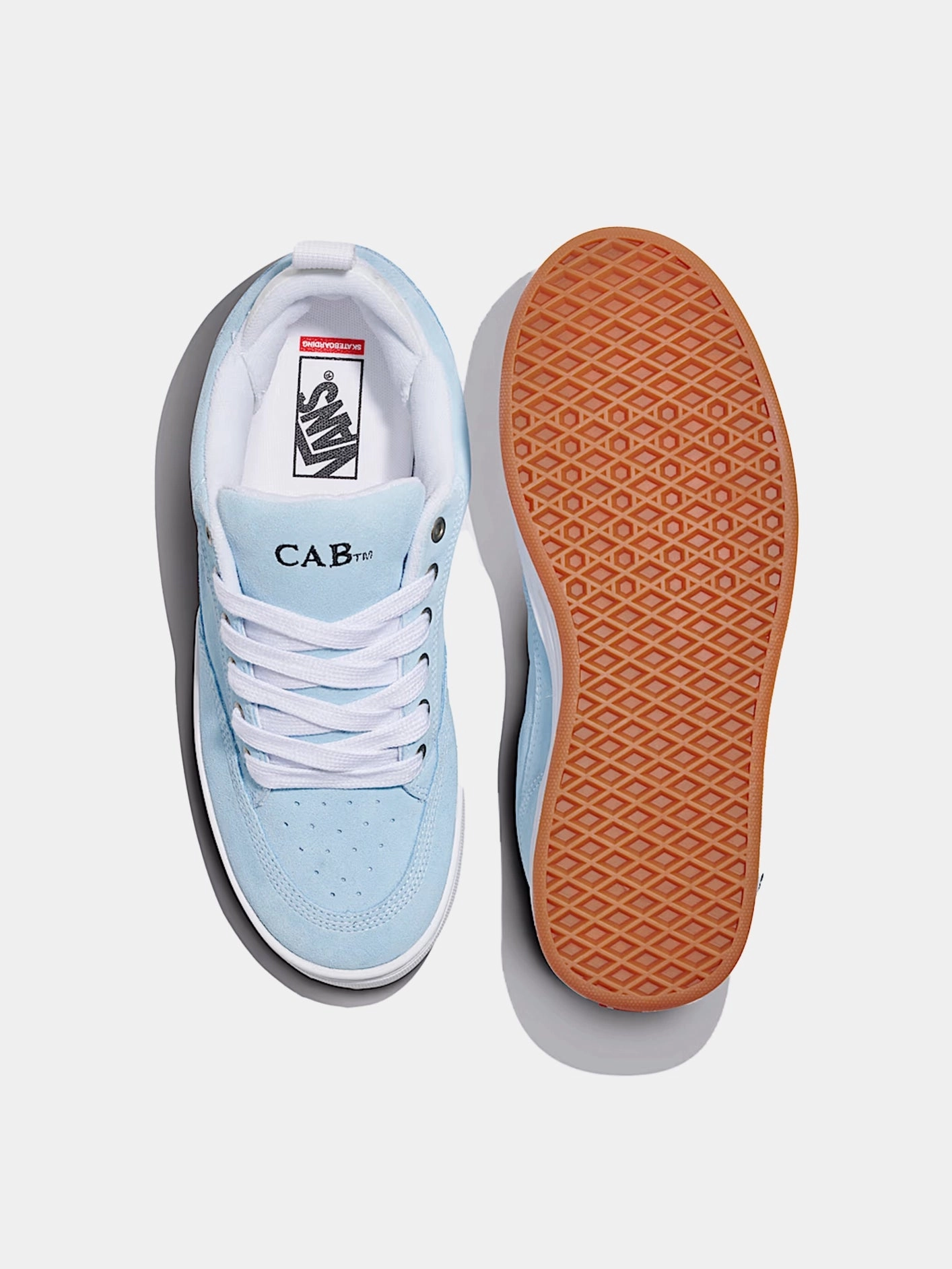 Daily Glide Step-On Comfort Layer Skate Cab 4 "Baby Blue"