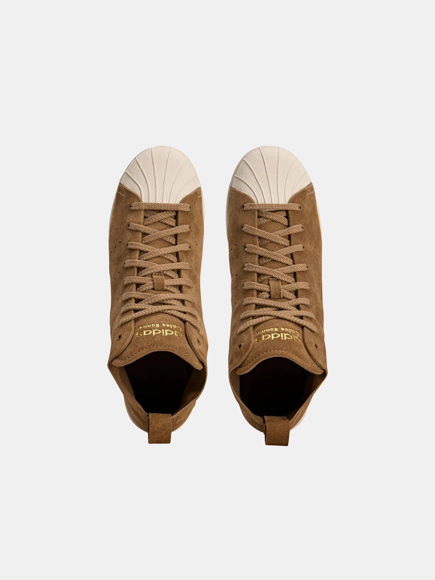 Daily Step Glide Wales Bonner x adidas Superstar Hi "Brown"