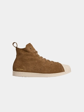 Wales Bonner x adidas Superstar Hi "Brown" City Life