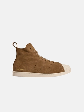 Wales Bonner x adidas Superstar Hi "Brown" City Life