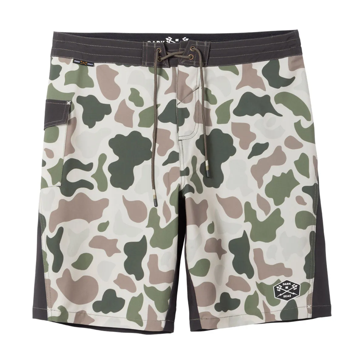 Dark Seas Deepwater Boardshorts - Camo/Black Online Shopping Sports & Outdoors