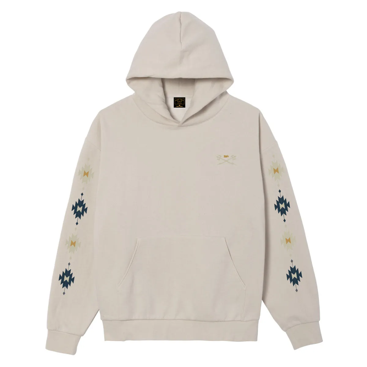 Dark Seas Serape Hoodie - Ivory Fashion Trends Music