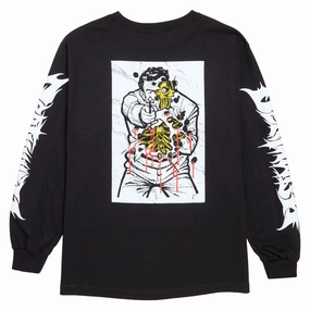 Deathwish Saturday Night Special Long Sleeve T-Shirt - Black Best Sellers Evening Wear