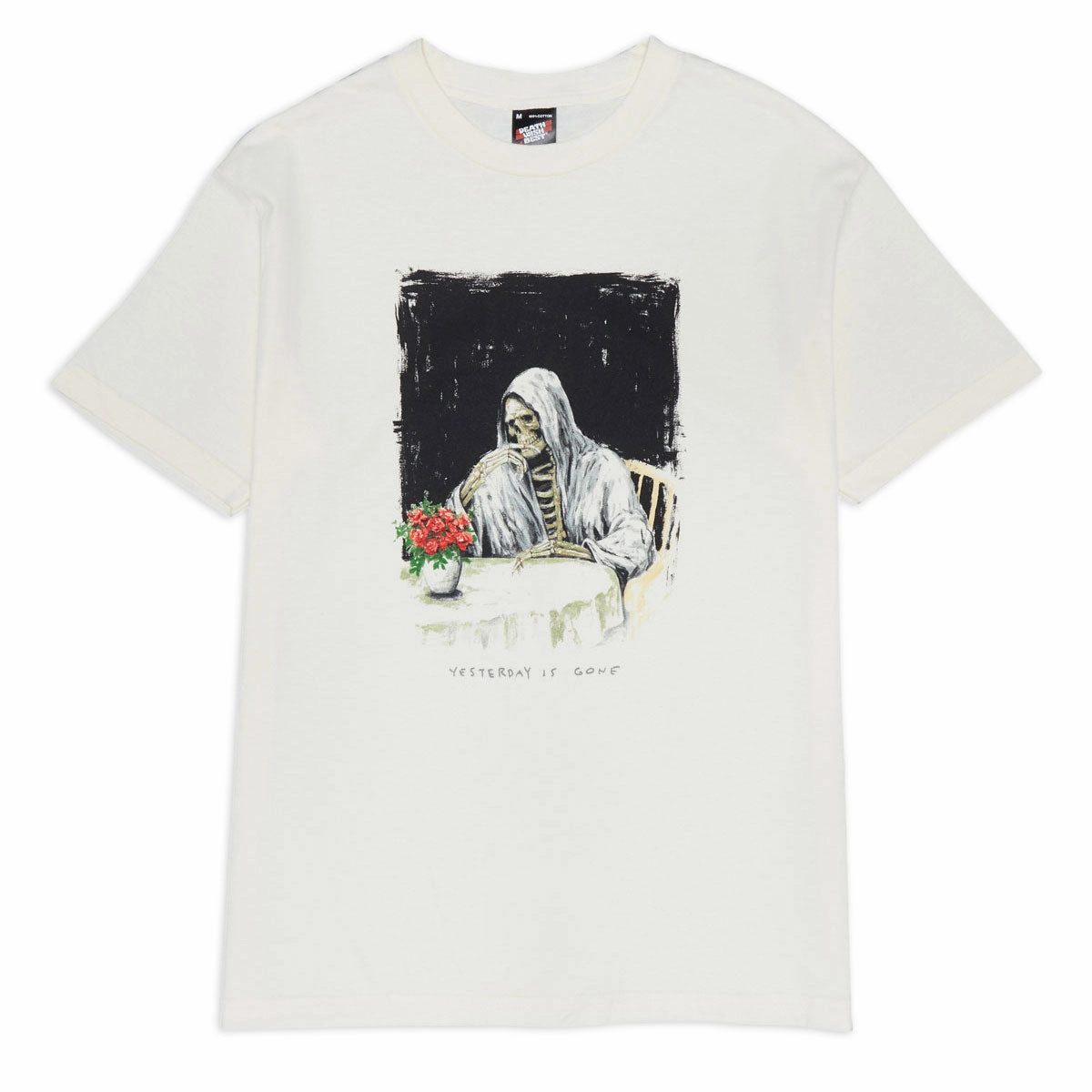 Deathwish Yesterday Is Gone T-Shirt - Cream ATV Parts Trading Cards