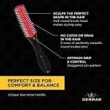 Denman Brush 9 Row D4 Rubber Pad Styling Brush -The Original