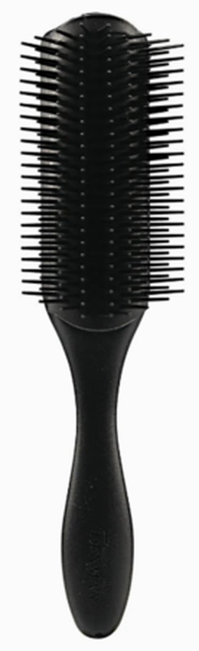 Denman Brush 9 Row D4 Styling Brush All Black