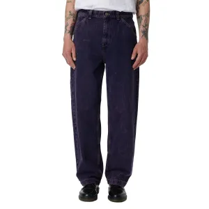 Deodorant Rassvet Acid Wash Carpenter Work Denim Woven Jeans - Purple Learning Toys