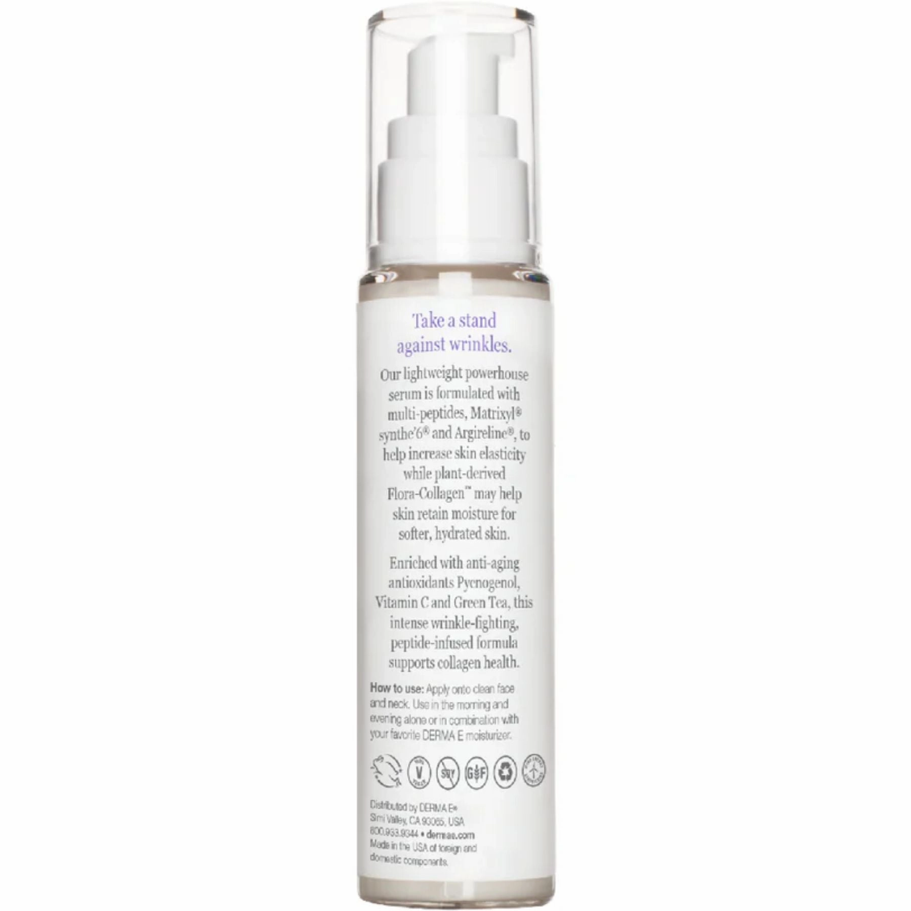 Derma E Advanced Peptides and Collagen Serum 60mL