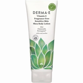 Derma E Fragrance-Free Vitamin E Body Lotion for Sensitive Skin 227g