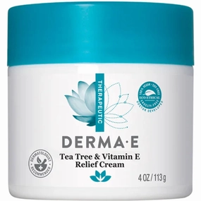 Derma E Tea Tree & Vitamin E Relief Cream 113g