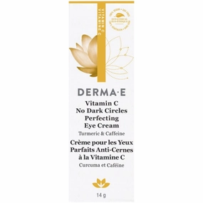 Derma E Vitamin C Eye Cream, No Dark Circles Perfecting Cream 14g