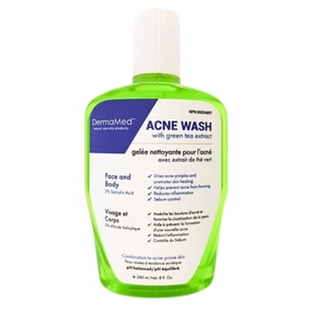 DermaMed Acne Prone Wash with Green Tea 240ml