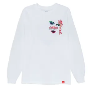 Design Software Chocolate Art Official Long Sleeve T-Shirt - White Toothpaste