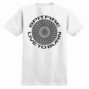 Design Software Spitfire Live To Burn Classic T-Shirt - White Labels