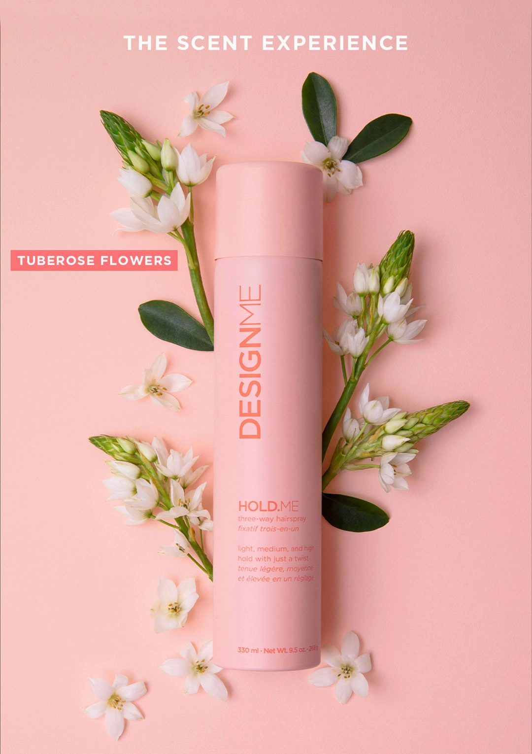 DesignMe Hold.Me Three Way Hairspray 330ml