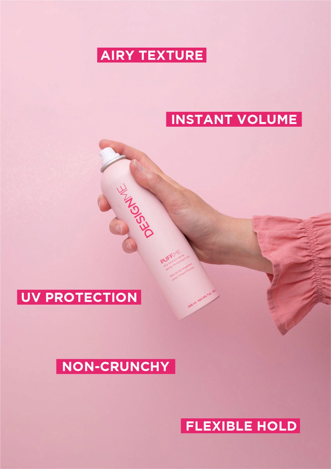 DesignMe Puff.Me Dry Texture Spray 248ml