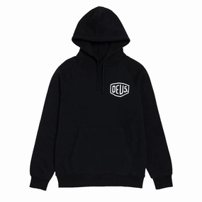 Deus Ex Machina Biarritz Hoodie - Black Kindergarten Gear Rompers