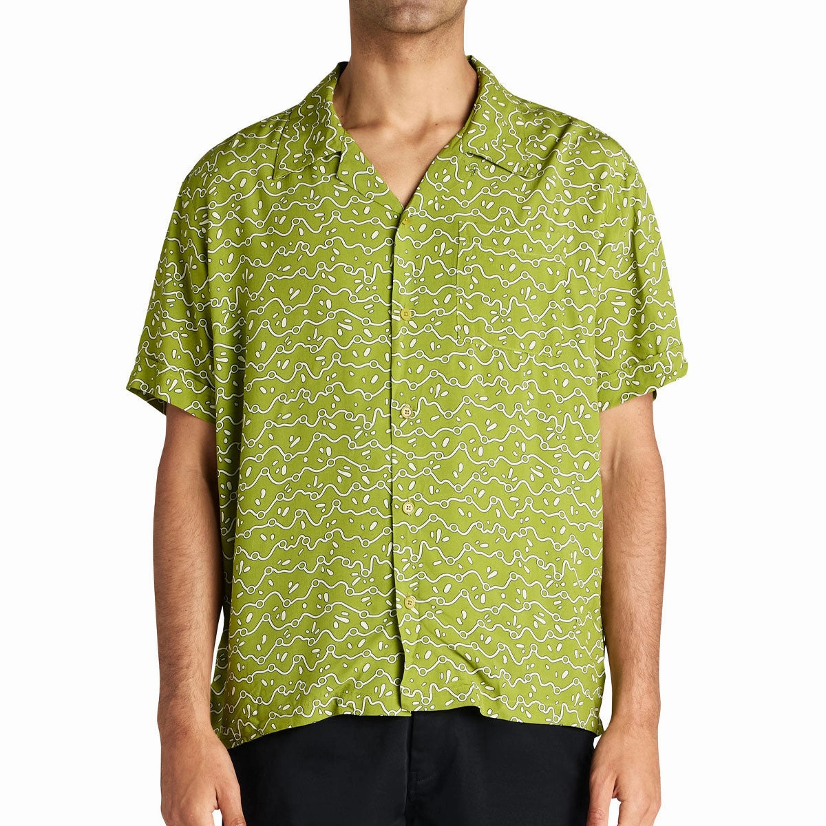 Deus Ex Machina Phosphene Shirt - Pear Laundry Detergent Skin Care