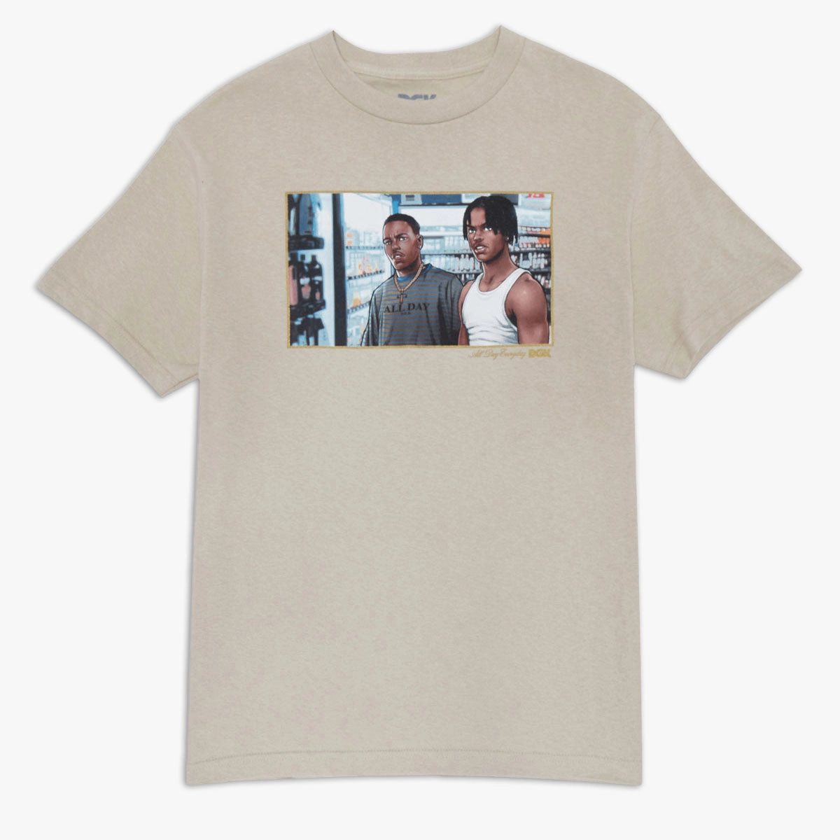 DGK Corner Store T-Shirt - Sand Ribbons Tops