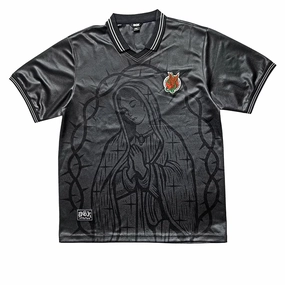 DGK F.C Soccer Jersey - Black Size-Inclusive Designer Brands