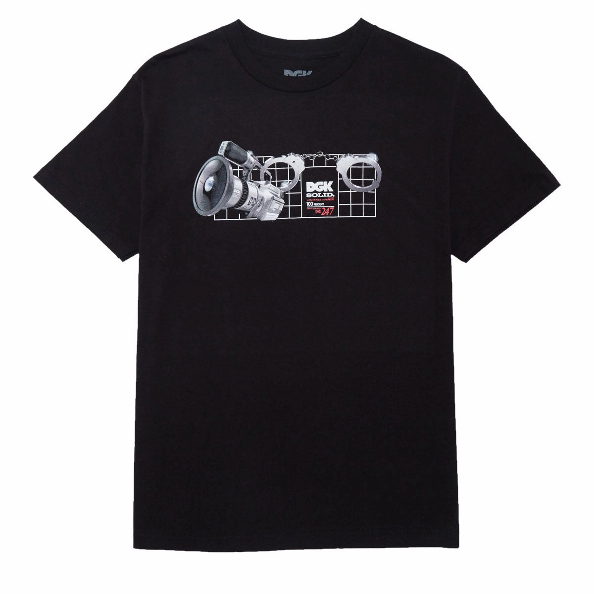 DGK Premium Vision T-Shirt - Black TV Shows Plants