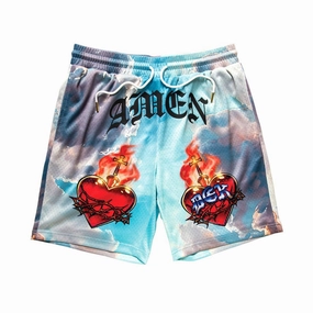 DGK Sacred Athletic Shorts - Multi Men's Grooming Comedy Shows